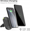 iOttie iTap 2 Wireless Magnetic Qi Wireless Charging Air Vent Mount for Samsung Galaxy S22, Google Pixel 7, Motorola Moto G, OnePlus 10, Sony Xperia, and Android Smartphones - Car Charger Included