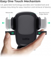 iOttie Easy One Touch 5 Dashboard & Windshield Universal Car Mount Phone Holder Desk Stand with Suction Cup Base and Telescopic Arm for iPhone, Samsung, Google, Huawei, Nokia, other Smartphones Black