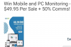 Win Mobile and PC Monitoring - $49.95 Per Sale + 50% Comms!
