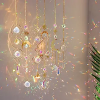 6Pieces Colorful Crystals Suncatcher
