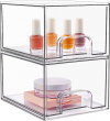 Stackable Makeup Organizer Storage