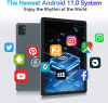 2023 Newest Tablet, 2 in 1 Android Tablet with 4GB+128GB Large Storage, Tablet 10 Inch HD Screen with Octa-Core Processor, 2.4G+5G WIFI, 13MP Rear Camera, 5.0 Bluetooth Tablet with Keyboard/Mouse/Case