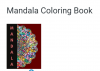 Mandala coloring book.