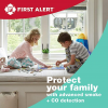 First Alert Battery Powered Z-Wave Smoke Detector & Carbon Monoxide Alarm, Works with Ring Alarm Base Station, 2nd Generation
