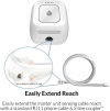 D-Link DCH-S1621KT Wi-Fi Water Leak Sensor and Alarm Starter Kit, Whole Home System with App Notification, AC Powered, No Hub Required (DCH-S1621KT)