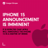 iPhone 15 announcement is imminent