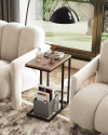 C Shaped End Table