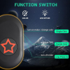 CHOKMAX Mouse Jiggler, Newest Undetectable Mouse Mover Shaker Wiggler with Color Switchable RGB Lights and Drive Free USB Port, Automatic Random Move Mechanical Turntable Pad Keep Computer Awake