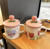 350ml Small Fresh Tulip Water Cup