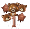 Bear balloon set