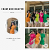 Váy body cộc tay 5 màu
