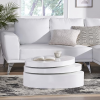 Oval Mod Rotatable Coffee Table
