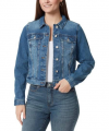 Buy Jessica Simpson Women's Juniors Pixie Light Wash Front Pocket Denim Jacket