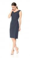 Buy Women's Slimming Short Ruched Dress with Ruffle
