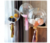 Transparent baboo bubble