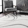 nuLOOM Carolyn Cozy Soft & Plush Shag Area Rug, 7 ft 10 in x 10 ft, Beige