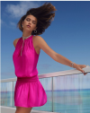 Buy Paris Sleeveless Elastic Waist Mini Dress