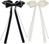 2 PACK Hair Bows Sparkly
