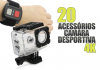 Acessorios para camara desportiva 4k