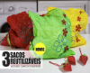Sacos reutilizaveis – Conjunto de 3