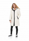 Buy Levi's Women's Full Length Sherpa Quilted Parka Jacket