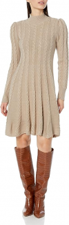 Buy Jessica Howard Women's Fit & Flare Soft Long Sleeve Short Dress