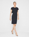 Buy Calvin Klein Women's Tulip Sleeved Sheath Dress