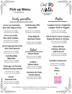Corporate Menu(pick up or delivery)