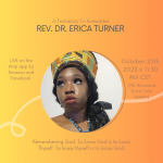 Reverend Erica Yoko Speaks: "This is my testimony"