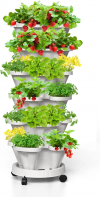 Vertical Strawberry Planters, easy to assemble, Indoor and Outdoor - Only $37.99