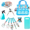 Giftable Home Gardening Tools for women, 11 Piece, Rust-Proof Aluminum, Heavy Garden Tool Set, with Storage Tote Bag Organizer. Ideal for birthday Gifts . On discounts for $28.99