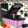 Multifunctional Vegetables Choppers and Slicer. Easy to assemble  $18.99