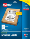 Avery 8x11 1/2 sheet Printable Shipping Labels