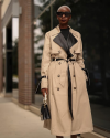 Buy The Drop Women's Hummus Trench Coat