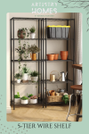 5-Tier Wire Shelf