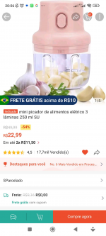Mini triturador