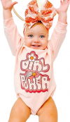 Girl Power Bubble Romper