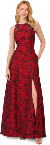 Buy Adrianna Papell Women's Beaded Jacquard Gown