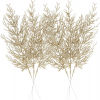 Gold Glitter Pine Tree Twigs