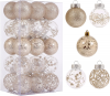 Champagne Colored Christmas Tree Ornament