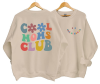 Customizable 'Cool Moms Club' Sweatshirt