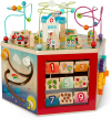 Wooden Activity Cube