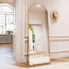 Modern Style Arched Full Length Mirror