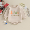 'tis the season sweatshirt romper