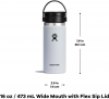 Hydro Flask Wide Mouth Bottle with Flex Sip Lid