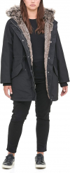 Buy Levi's Women's Faux Fur Lined Hooded Parka Jacket (Standard and Plus Size)