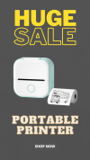 Mini thermal printer  ( 50% off limited offer ) click here to buy