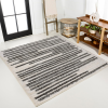 Modern Striped Living Room Rug
