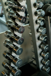 Steel dumbbells