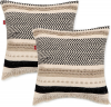 Black & Tan Throw Pillows